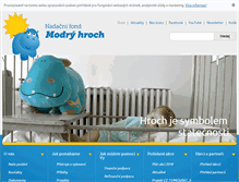 Tablet Screenshot of modryhroch.cz